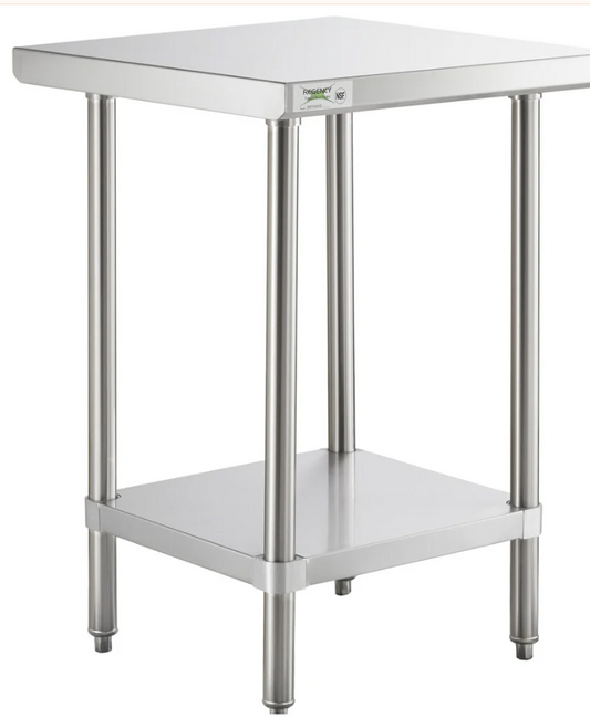 304 Stainless Table WT24X24